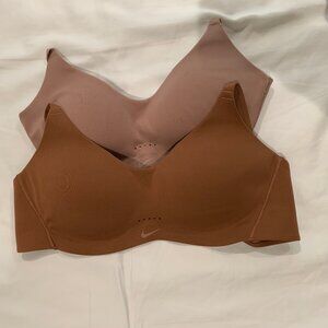 Two Nike Alate Minimalist Women's Light-Support Padded Sports Bras, Small (A-C)